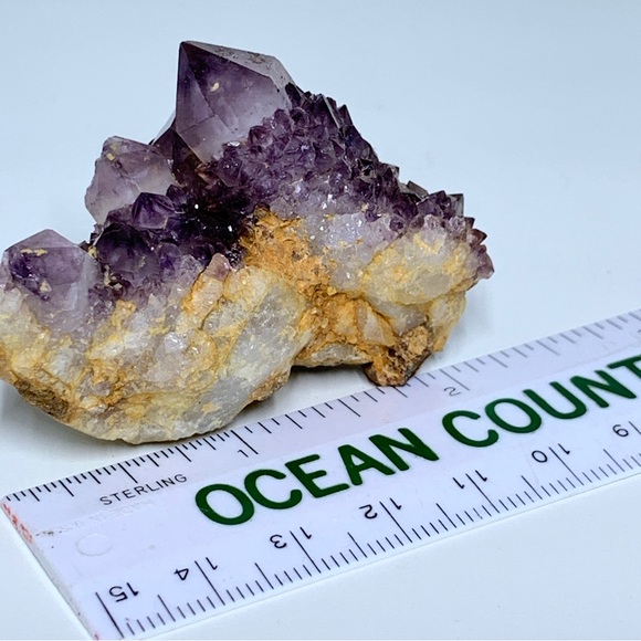 Rare Deep Purple Spirit Amethyst Quartz Cluster - Picture 8 of 17